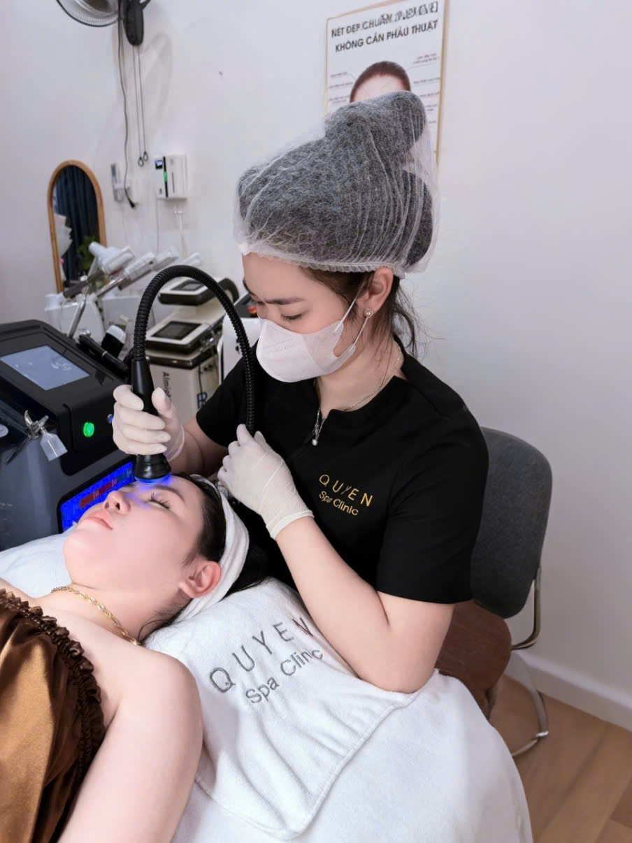 Không gian điều trị nám tại Quyên Spa